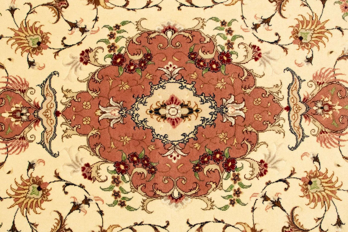 Persisk tæppe - Tabriz - Royal - 154 x 102 cm - beige