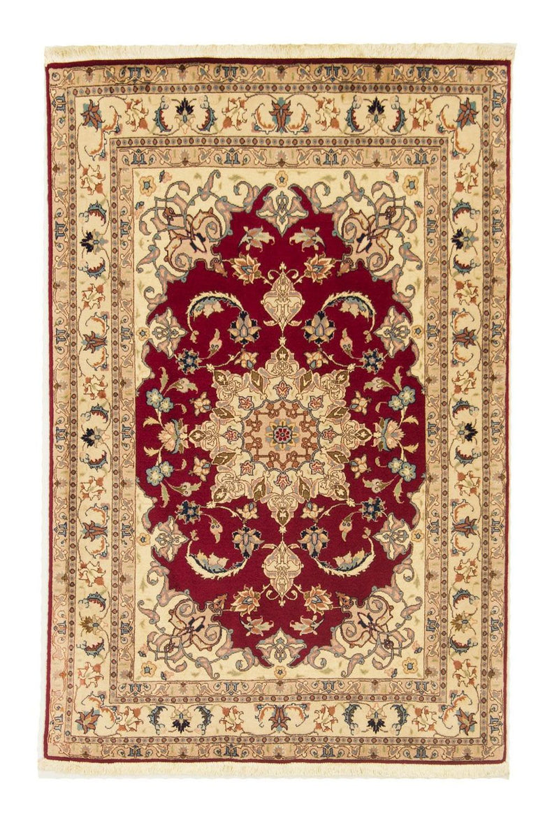 Persisk tæppe - Tabriz - Royal - 151 x 101 cm - rød