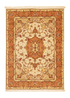 Persisk tæppe - Tabriz - Royal - 141 x 103 cm - beige