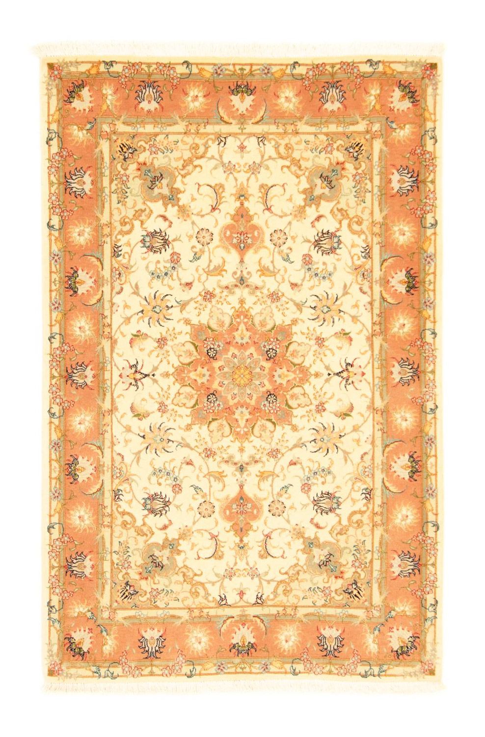 Persisk tæppe - Tabriz - Royal - 158 x 101 cm - beige