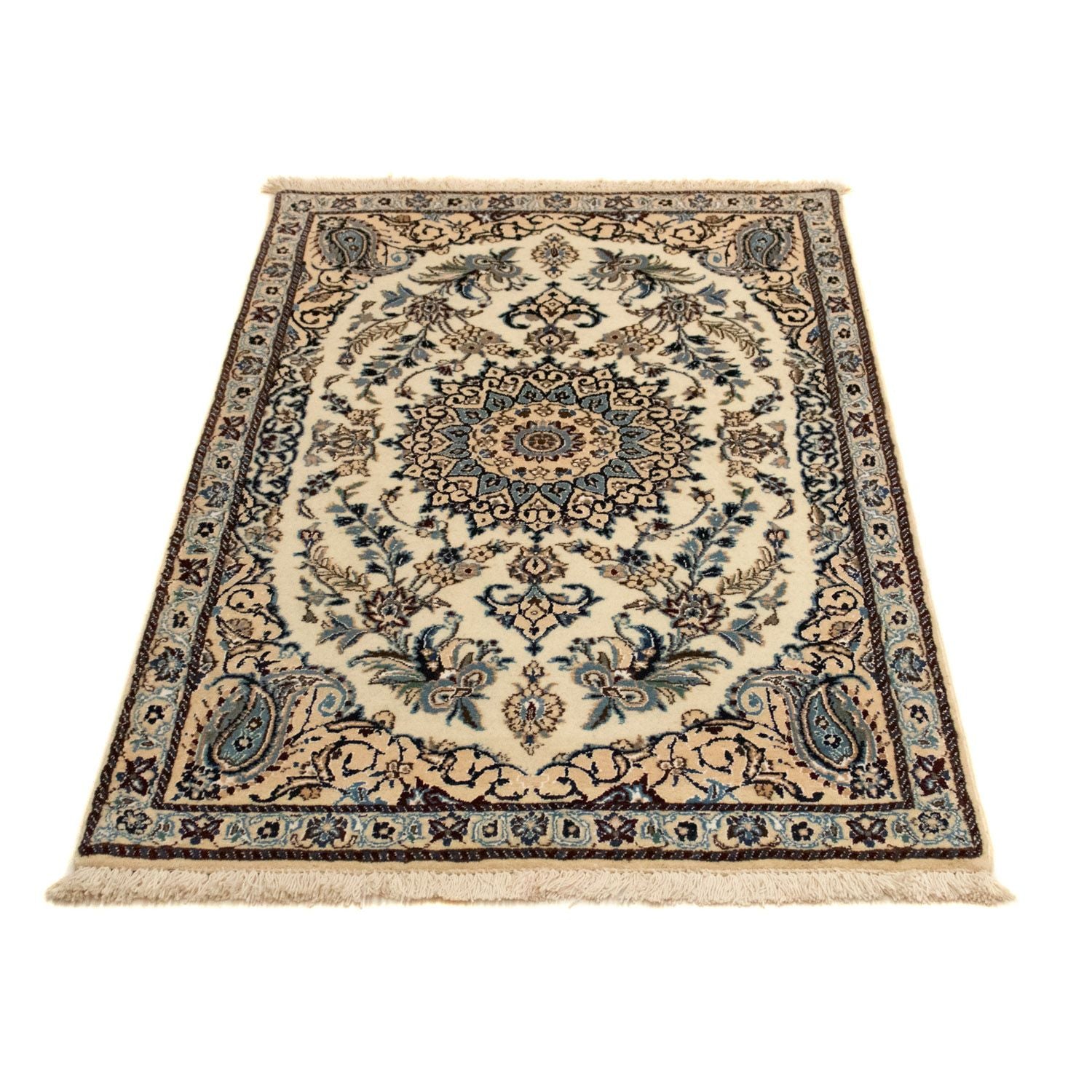 Persisk tæppe - Nain - Royal - 135 x 82 cm - beige