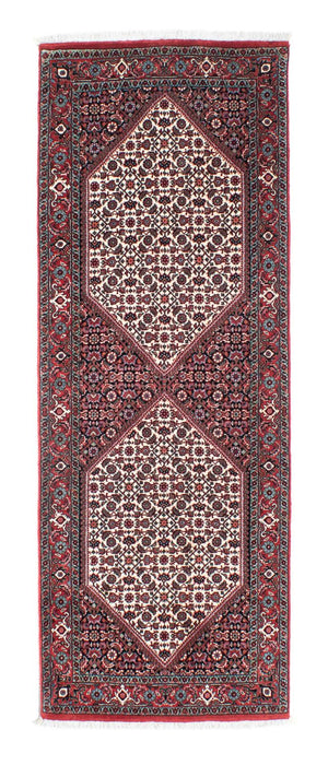 Løber Persisk tæppe - Bijar - 202 x 76 cm - beige