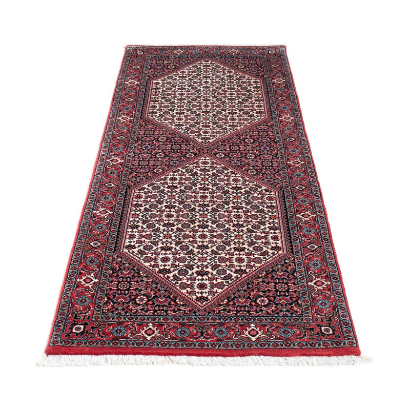 Løber Persisk tæppe - Bijar - 202 x 76 cm - beige