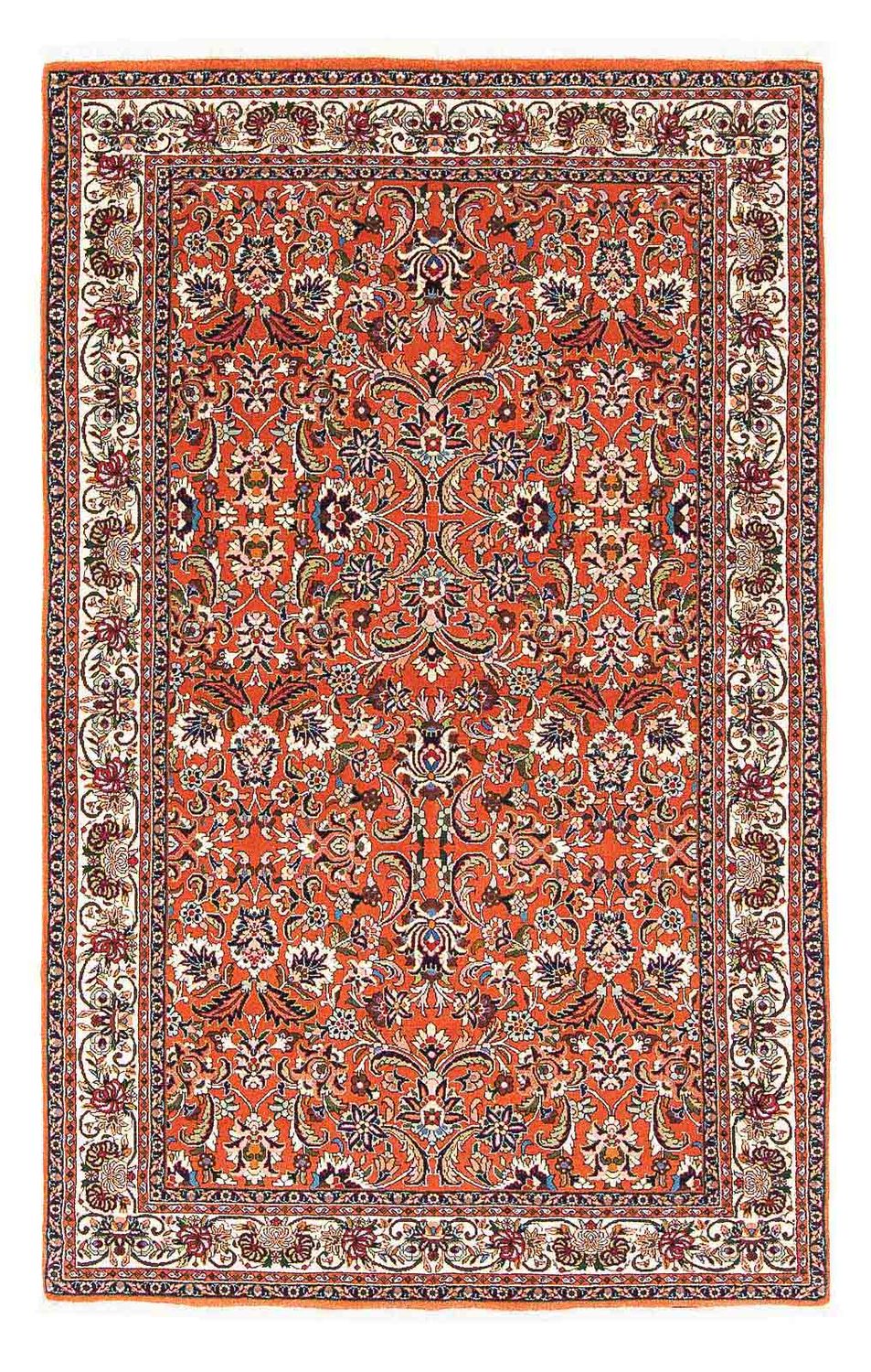 Persisk tæppe - Bijar - 176 x 110 cm - rust