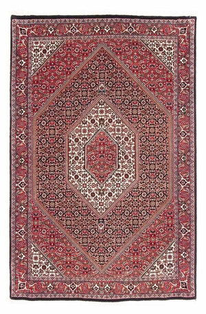 Persisk tæppe - Bijar - 168 x 106 cm - rød