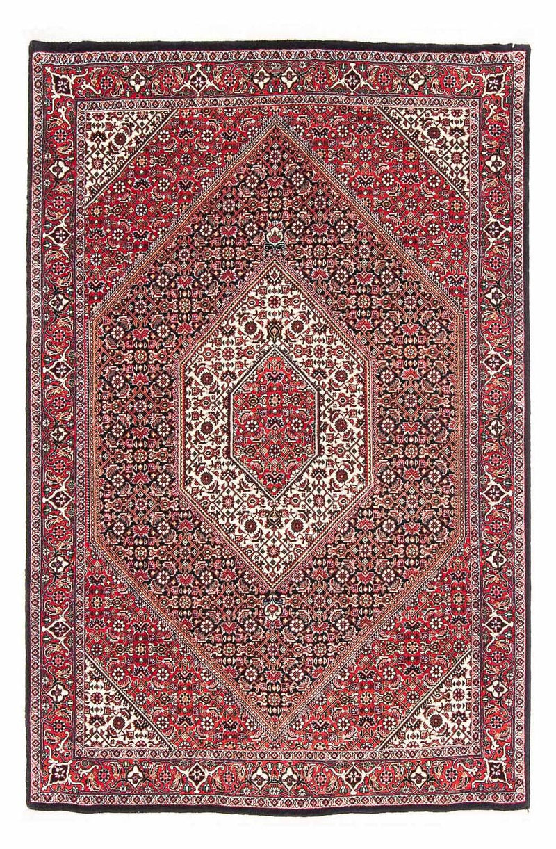 Persisk tæppe - Bijar - 168 x 106 cm - rød