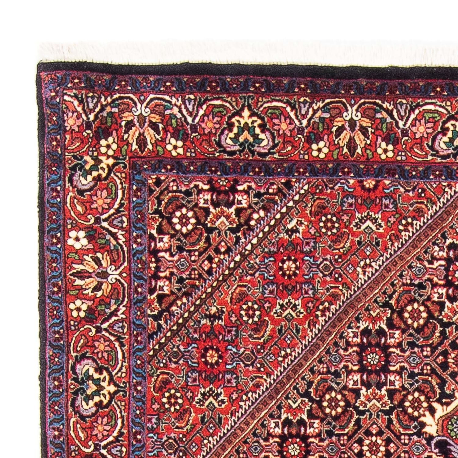 Persisk tæppe - Bijar - 173 x 110 cm - rød