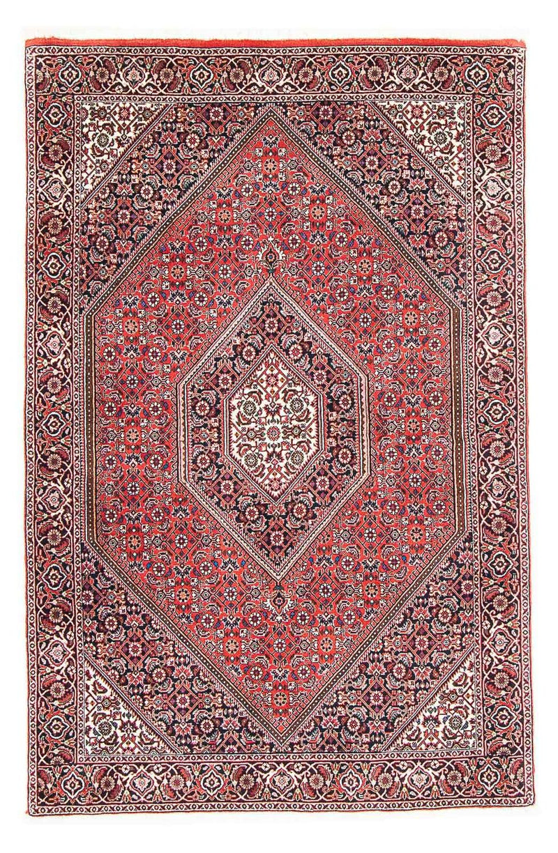 Persisk tæppe - Bijar - 178 x 111 cm - rød
