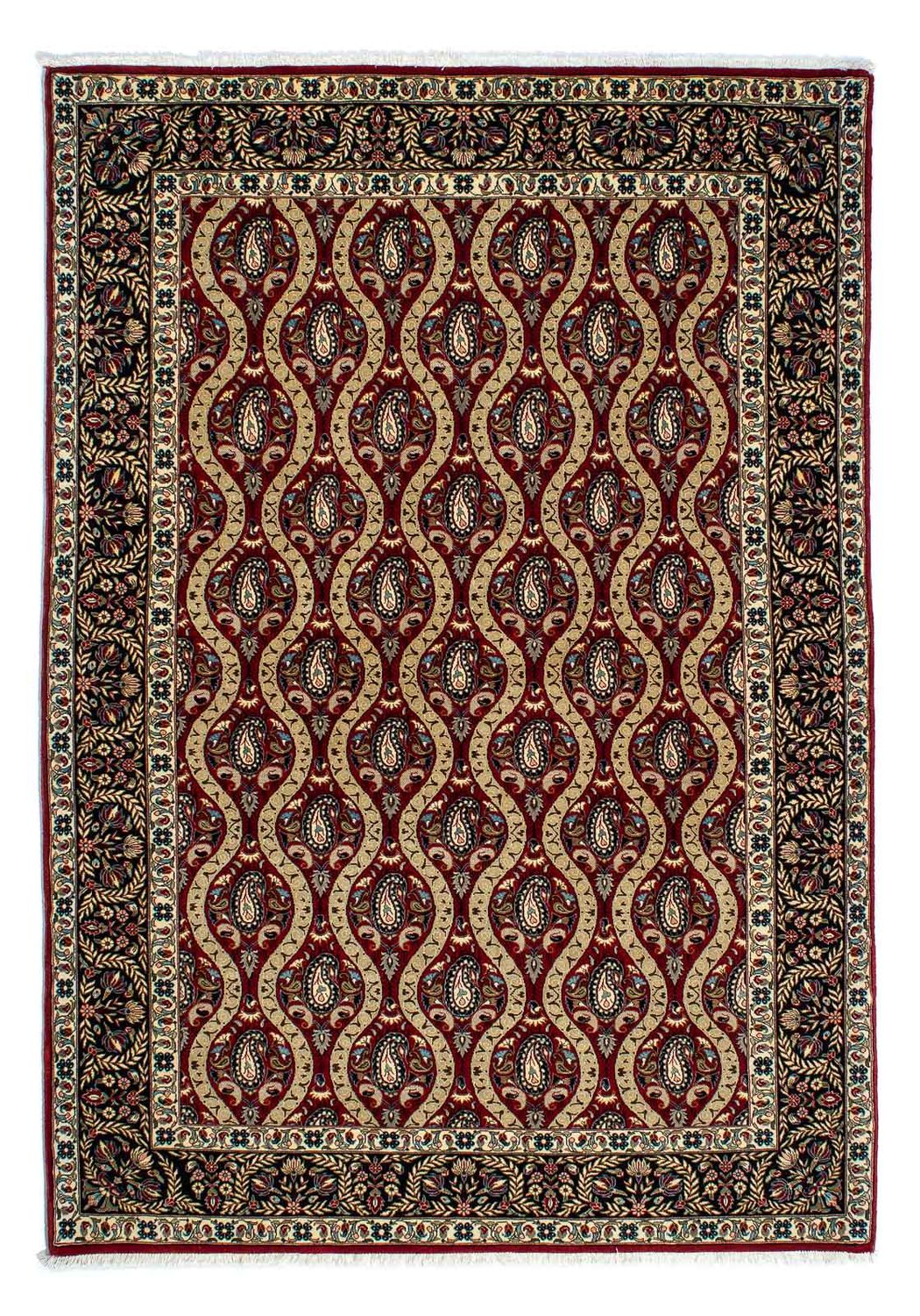 Persisk tæppe - Ghom - 207 x 140 cm - flerfarvet