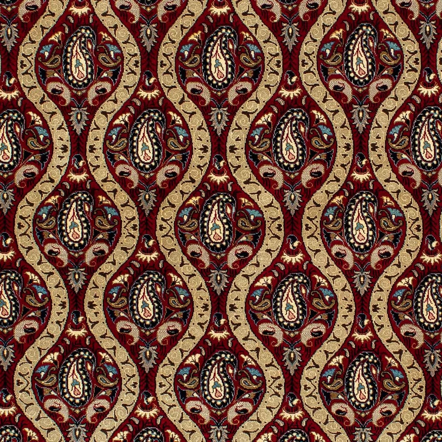 Persisk tæppe - Ghom - 207 x 140 cm - flerfarvet