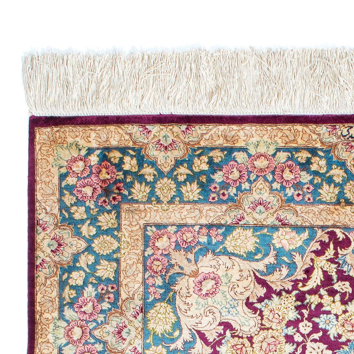 Qom Tæppe 148x99cm - Persisk tæppe