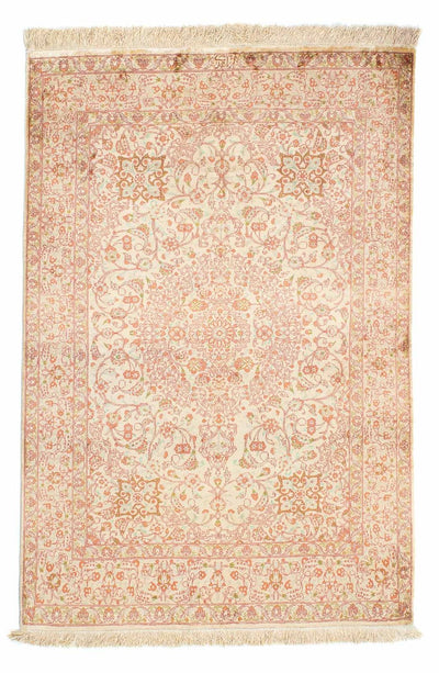 Qom Tæppe 98x146cm - Persisk tæppe