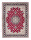 Persisk tæppe - Tabriz - Royal - 204 x 151 cm - mørkerød