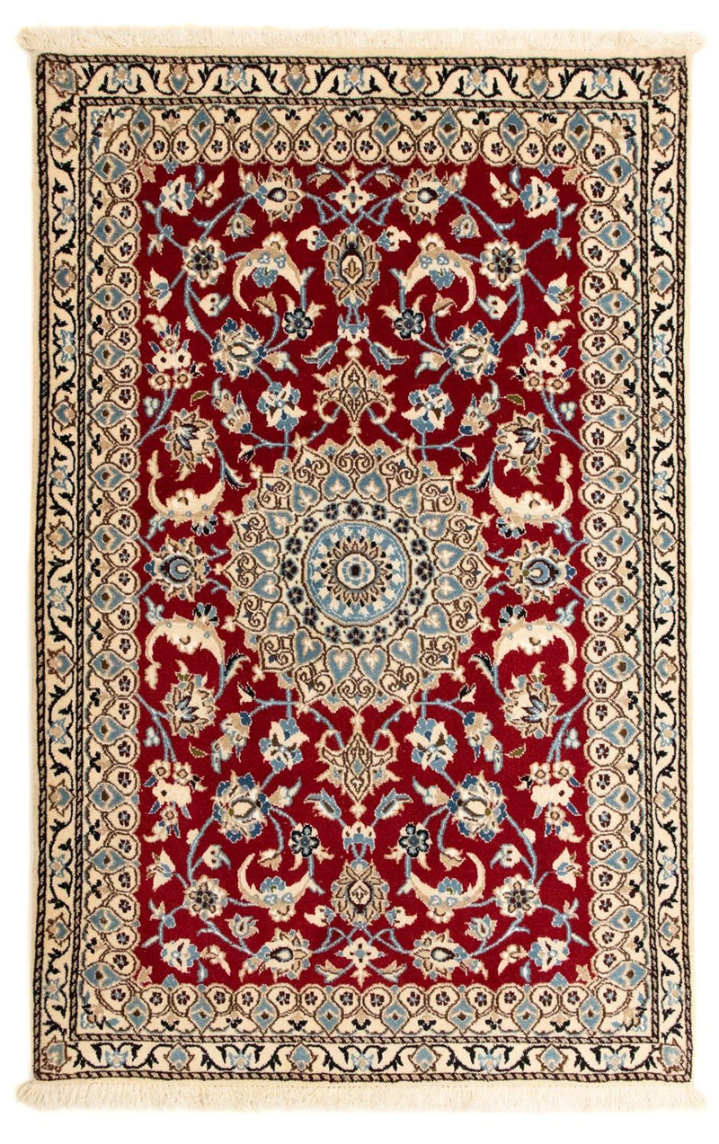Persisk tæppe - Nain - Royal - 137 x 86 cm - rød