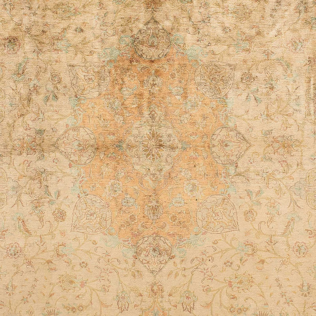 Persisk tæppe - Ghom - 194 x 138 cm - flerfarvet