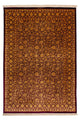 Qom silke Tæppe 216x132cm - Persisk tæppe