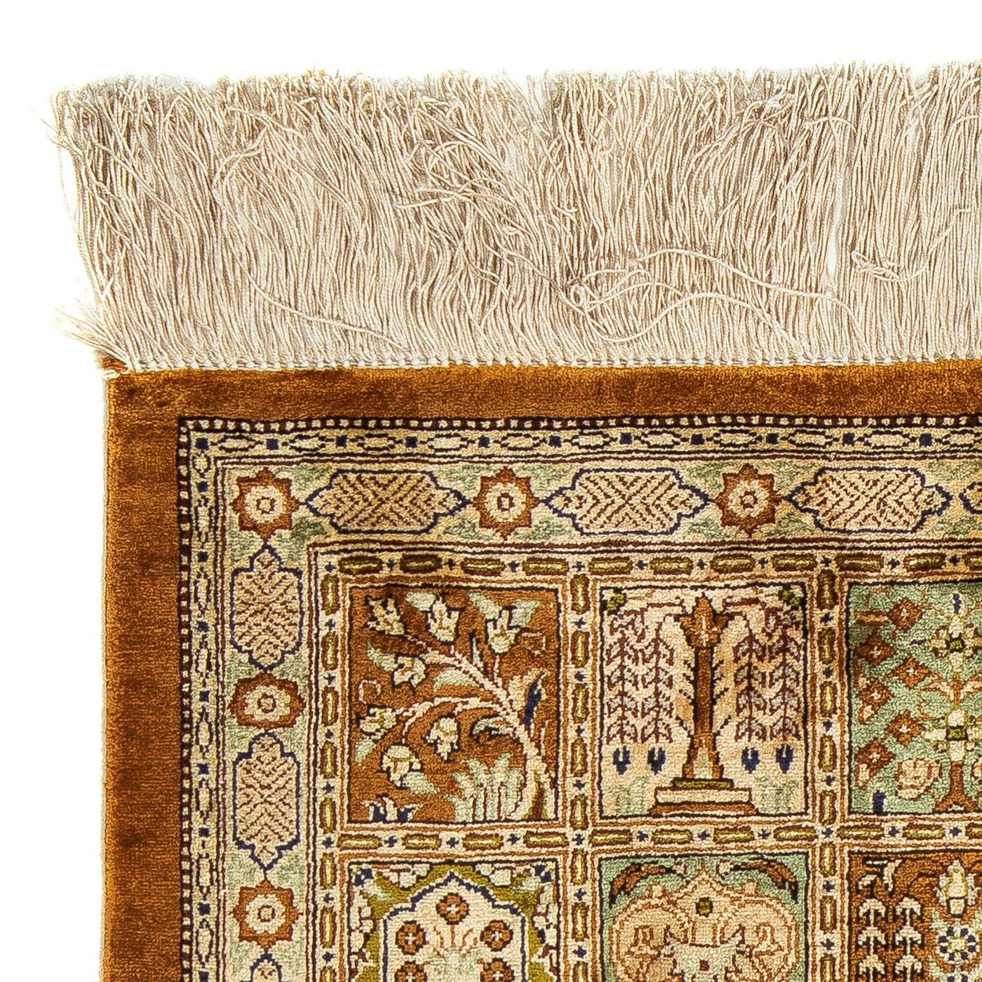 Qom Tæppe 79x57cm - Persisk tæppe