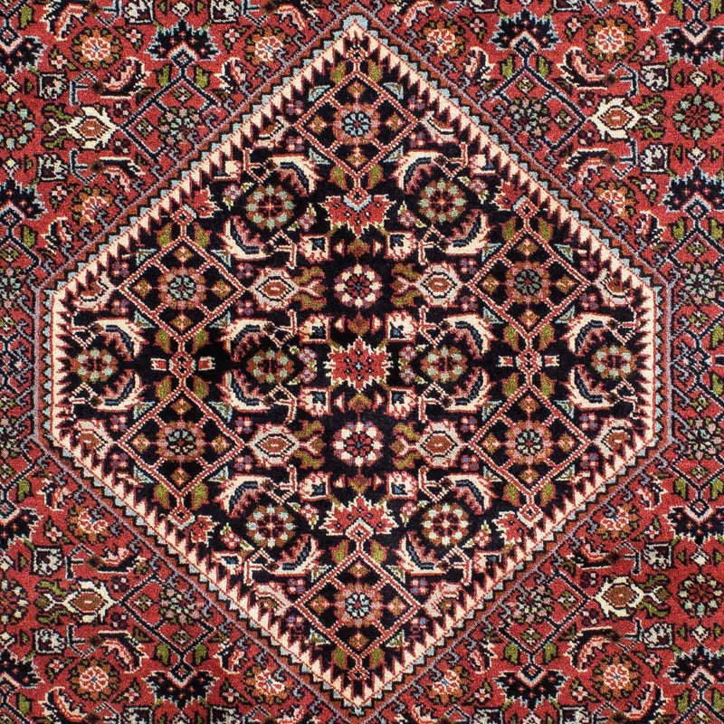 Persisk tæppe - Bijar - 230 x 139 cm - lysrød