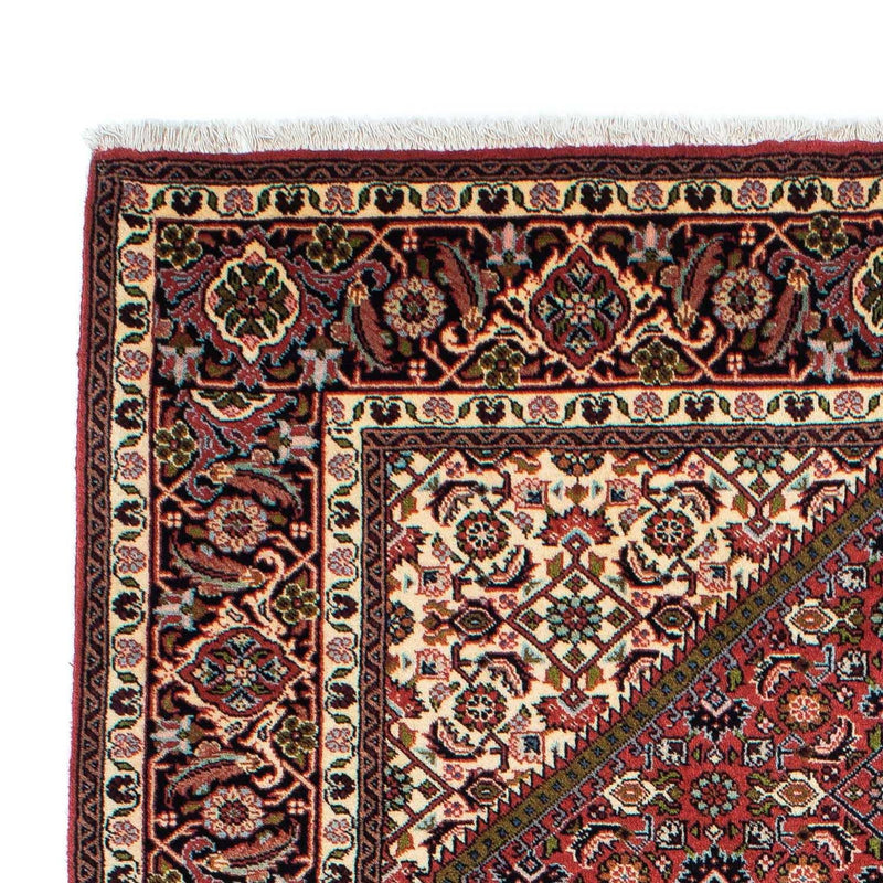 Persisk tæppe - Bijar - 230 x 139 cm - lysrød