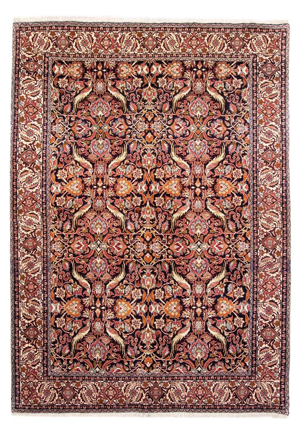 Persisk tæppe - Bijar - 239 x 171 cm - mørkeblå