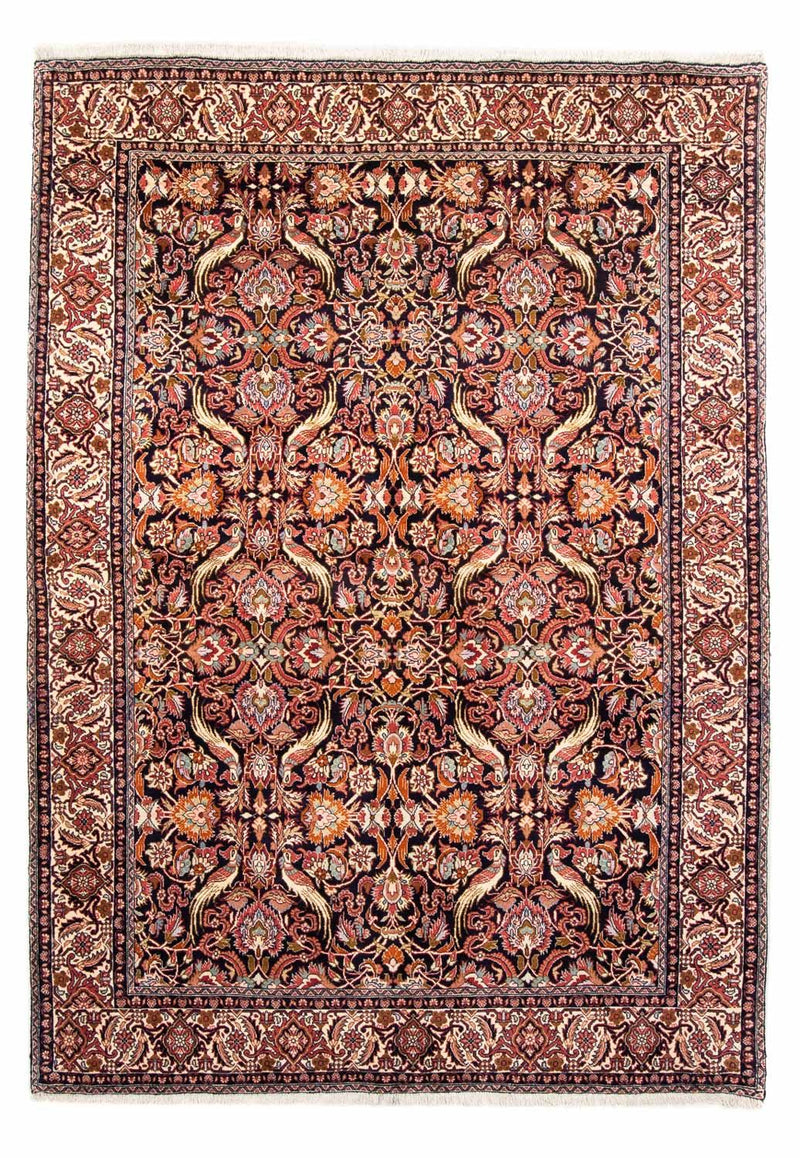 Persisk tæppe - Bijar - 239 x 171 cm - mørkeblå