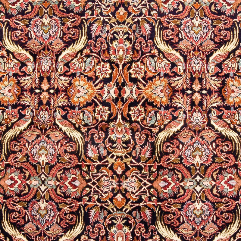 Persisk tæppe - Bijar - 239 x 171 cm - mørkeblå