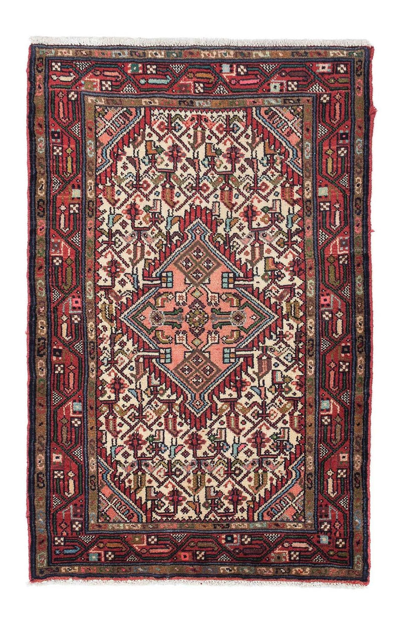 Persisk tæppe - Nomadisk - 125 x 78 cm - beige