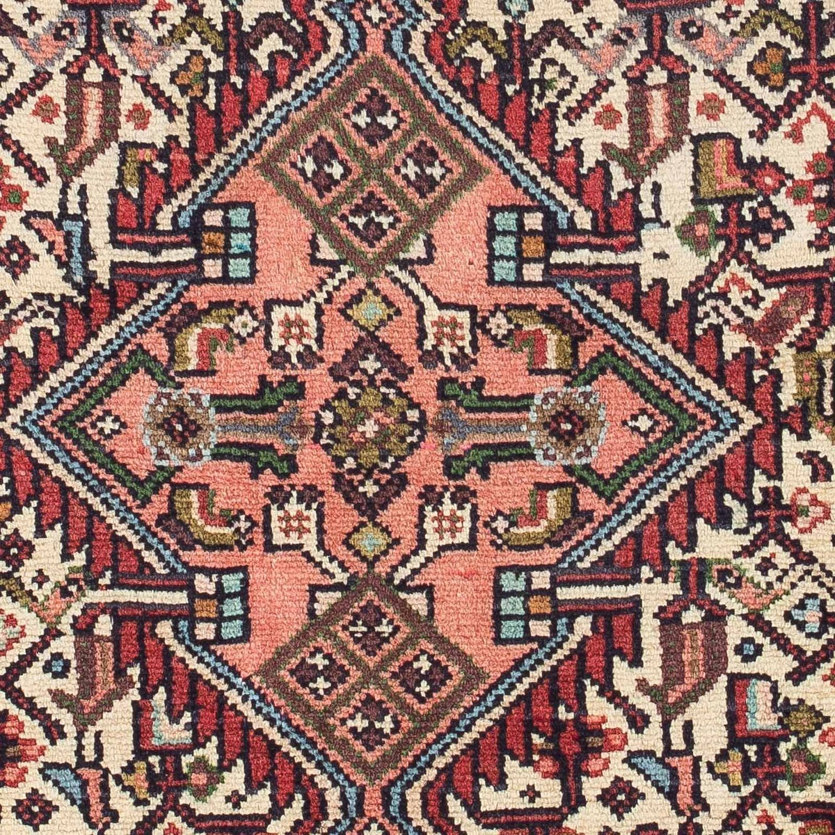 Persisk tæppe - Nomadisk - 125 x 78 cm - beige