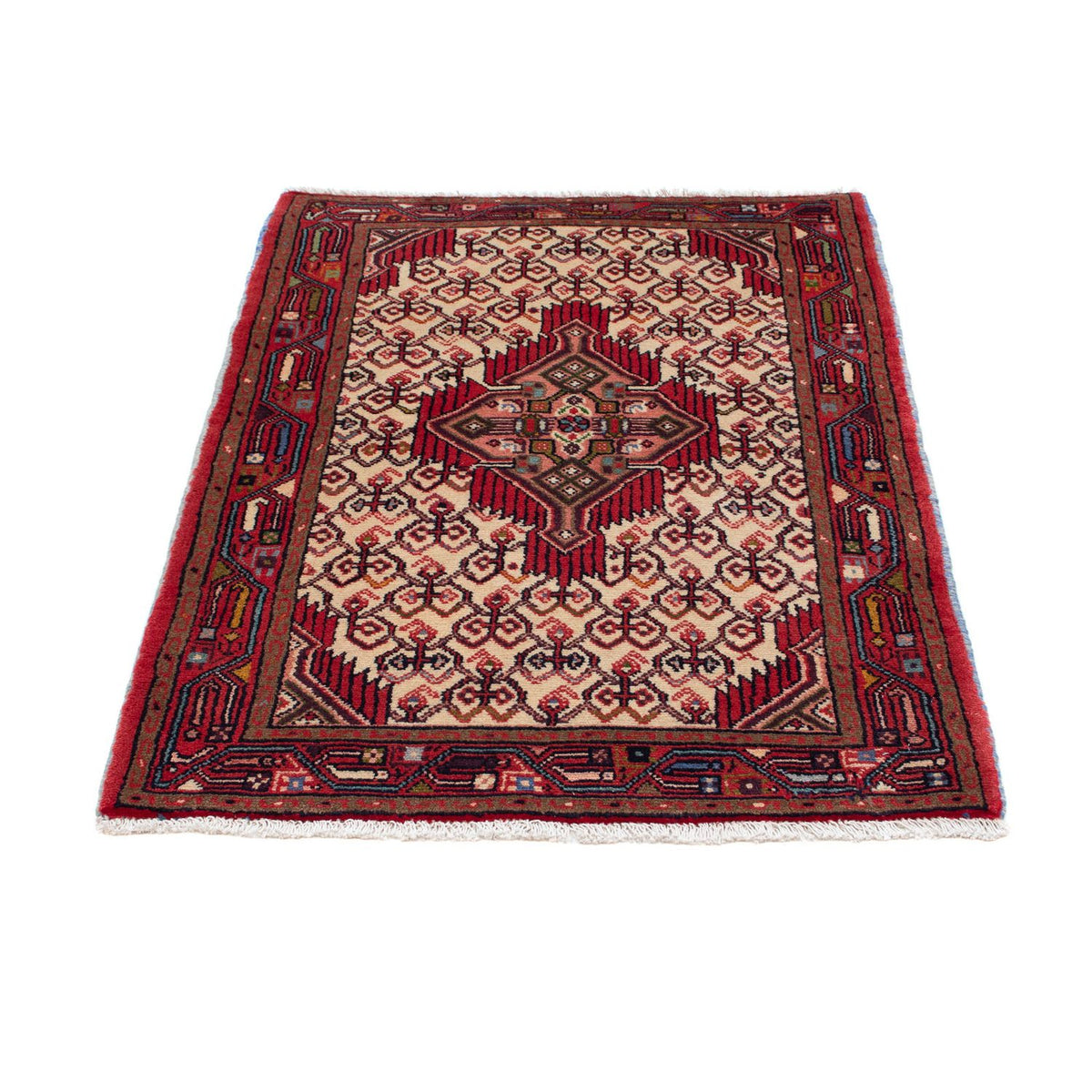 Persisk tæppe - Nomadisk - 120 x 80 cm - beige