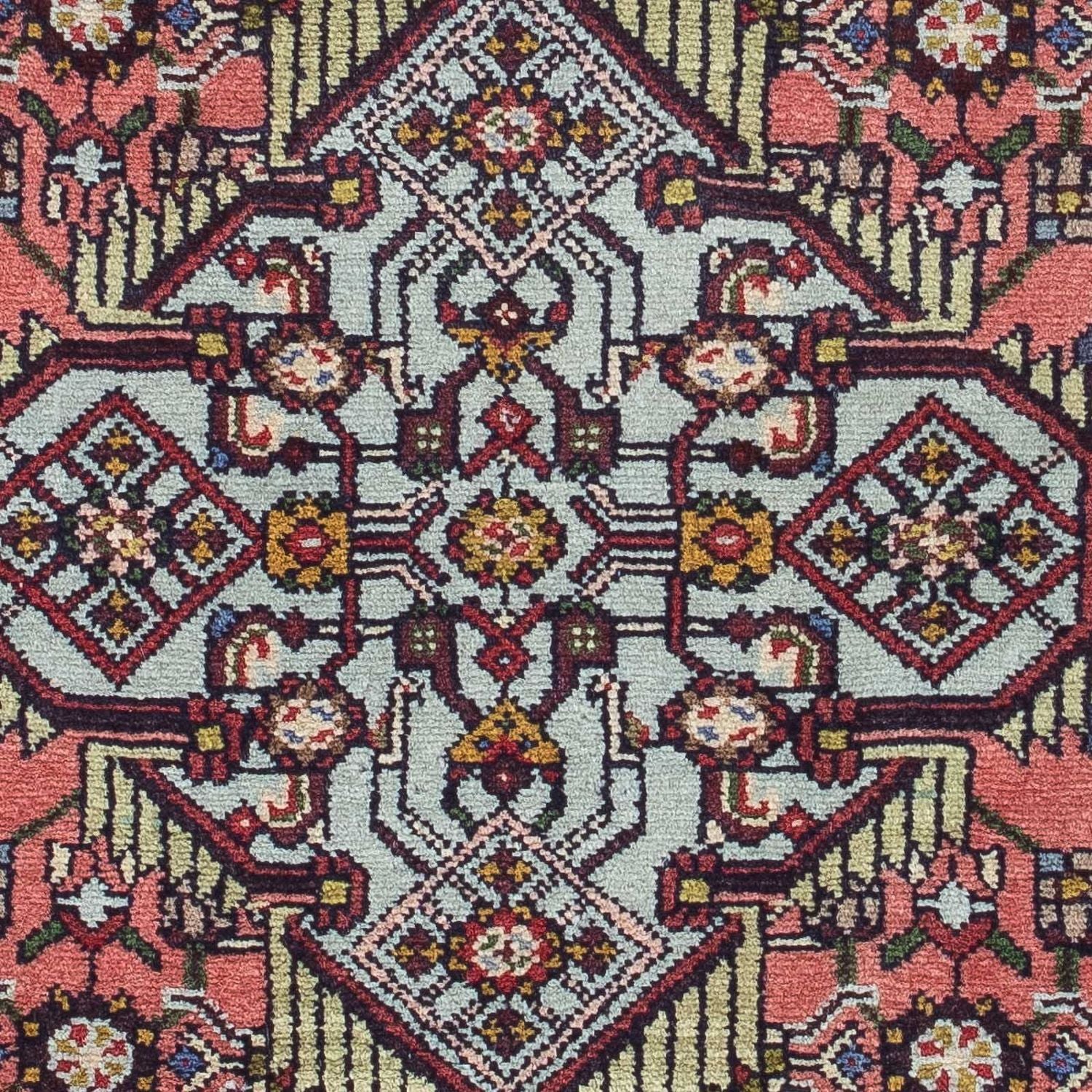 Persisk tæppe - Nomadisk - 134 x 74 cm - lysrød