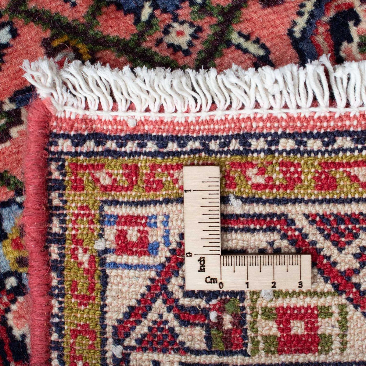 Persisk tæppe - Nomadisk - 134 x 74 cm - lysrød