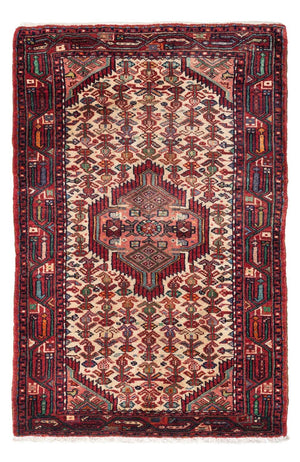Persisk tæppe - Nomadisk - 125 x 80 cm - mørkerød