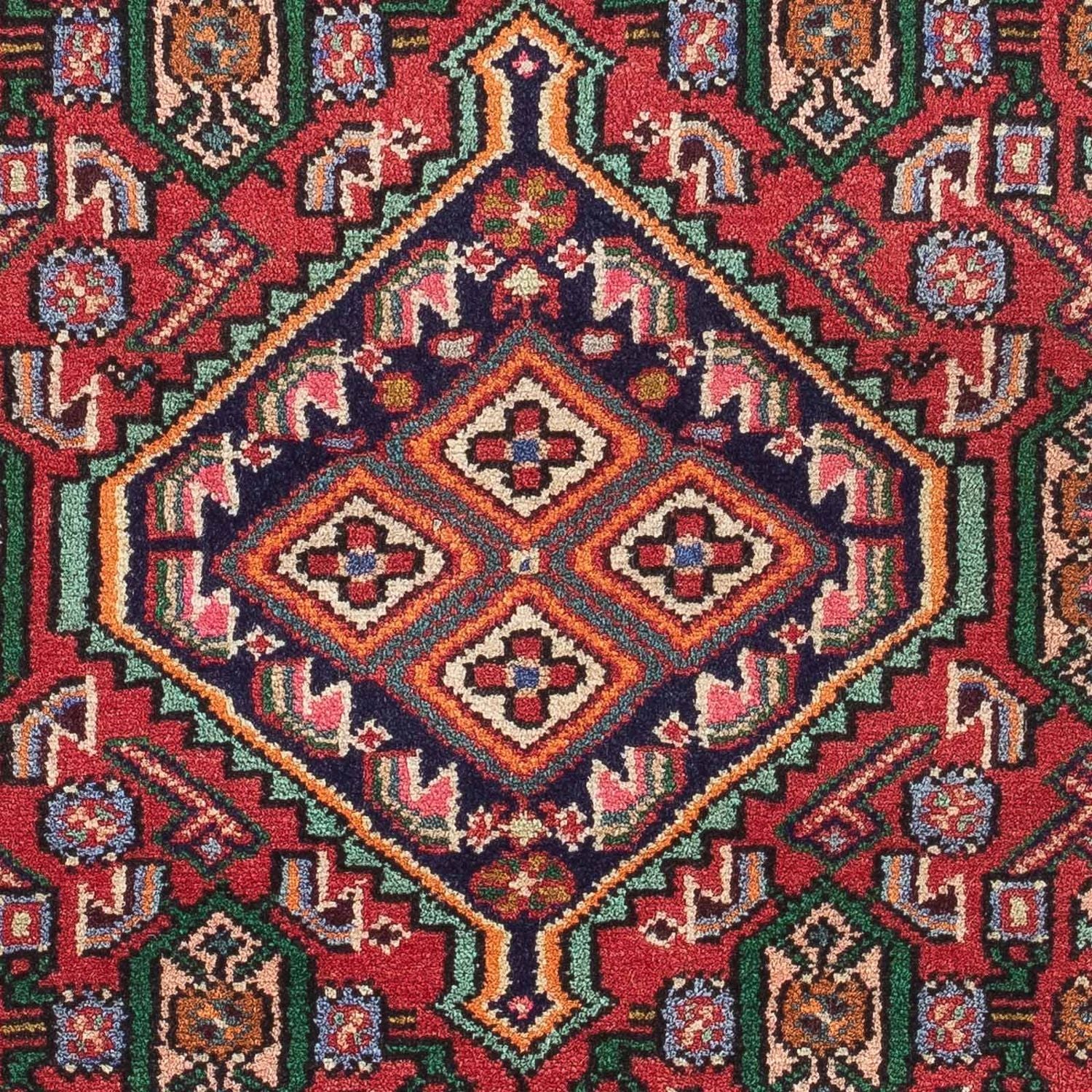 Persisk tæppe - Nomadisk - 128 x 81 cm - rød