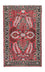 Persisk tæppe - Nomadisk - 122 x 79 cm - rød