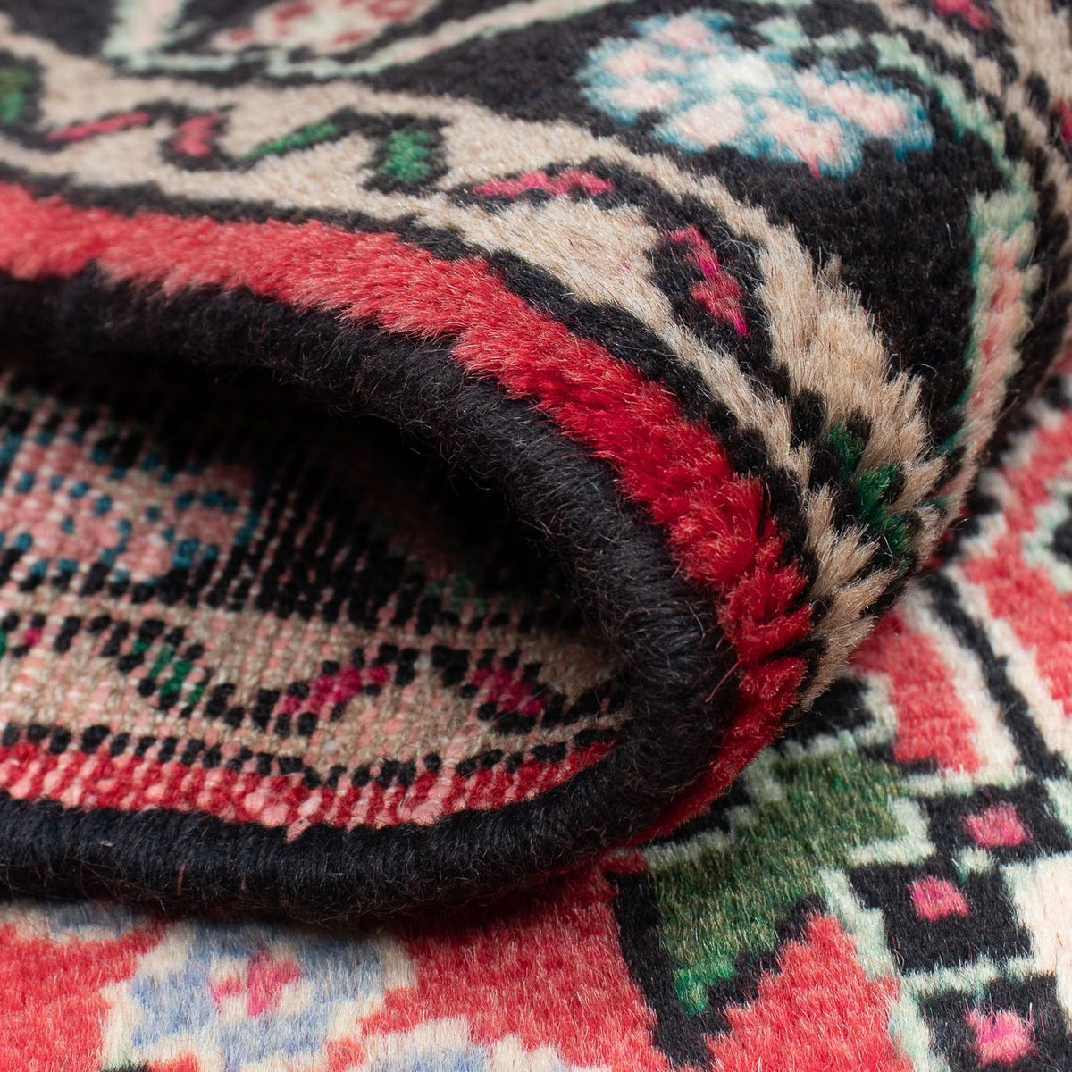 Persisk tæppe - Nomadisk - 122 x 79 cm - rød