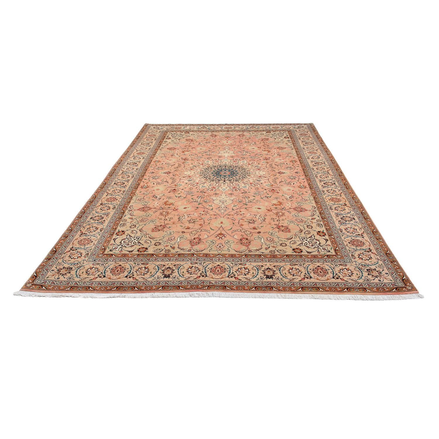 Persisk tæppe - Tabriz - Royal - 300 x 203 cm - pink