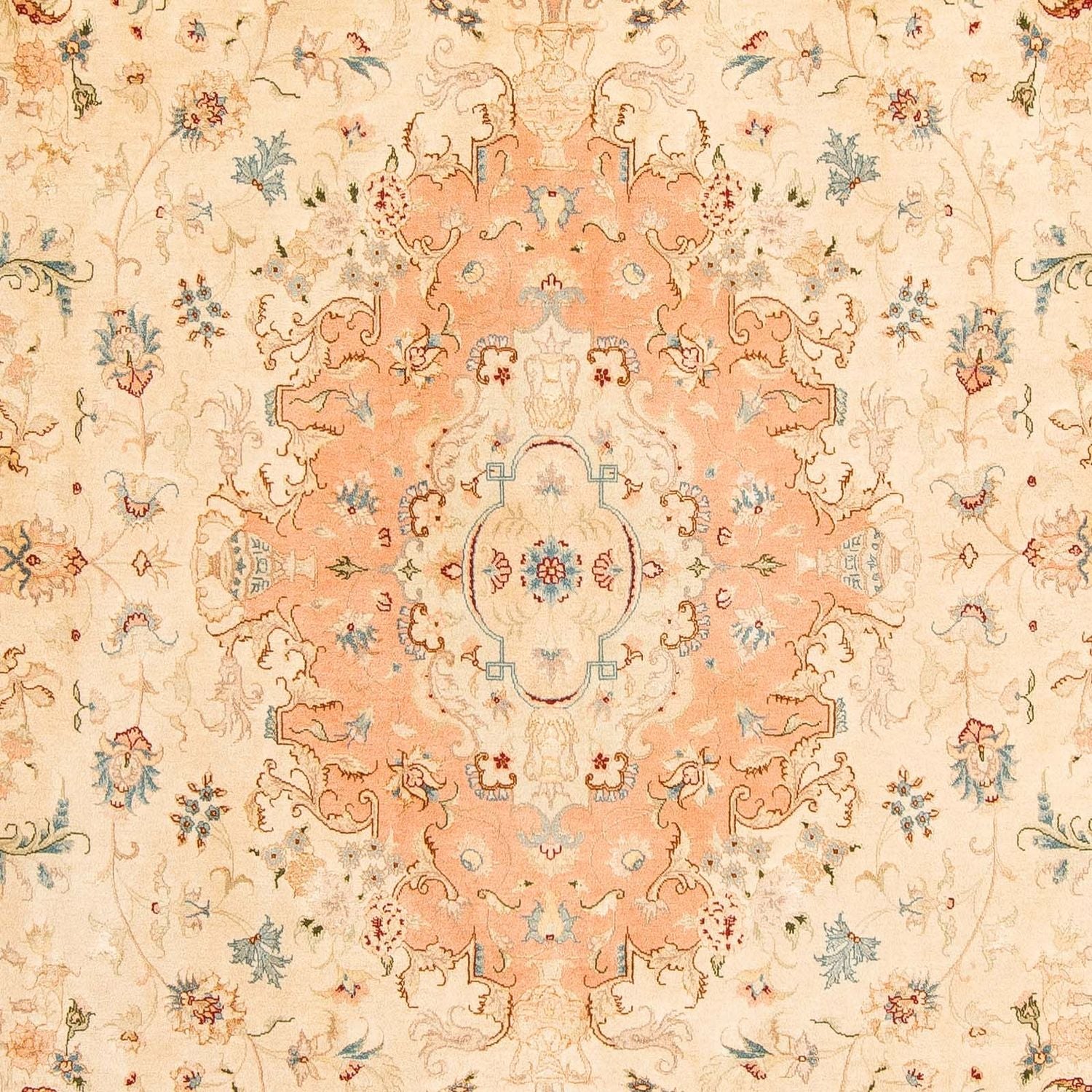 Persisk tæppe - Tabriz - Royal - 303 x 200 cm - beige