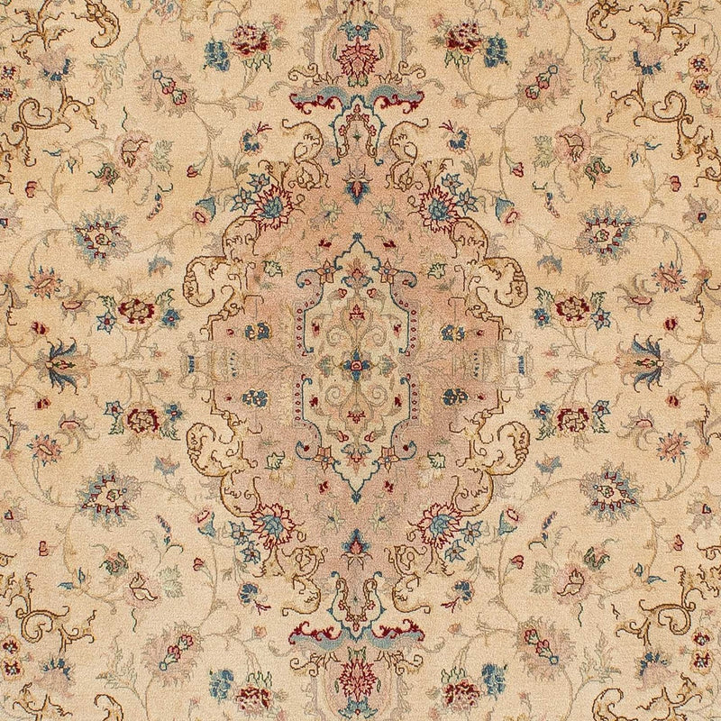 Persisk tæppe - Tabriz - Royal - 200 x 149 cm - lys brun