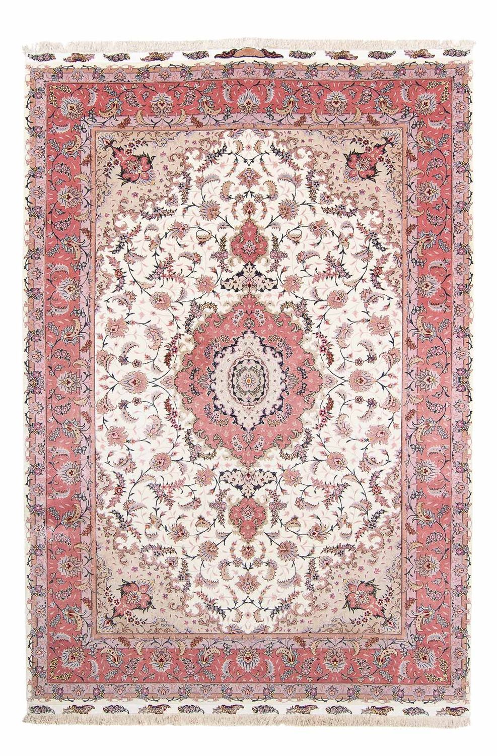 Persisk tæppe - Tabriz - Royal - 320 x 200 cm - beige