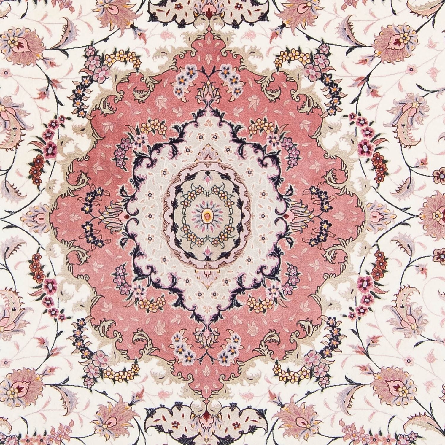 Persisk tæppe - Tabriz - Royal - 320 x 200 cm - beige