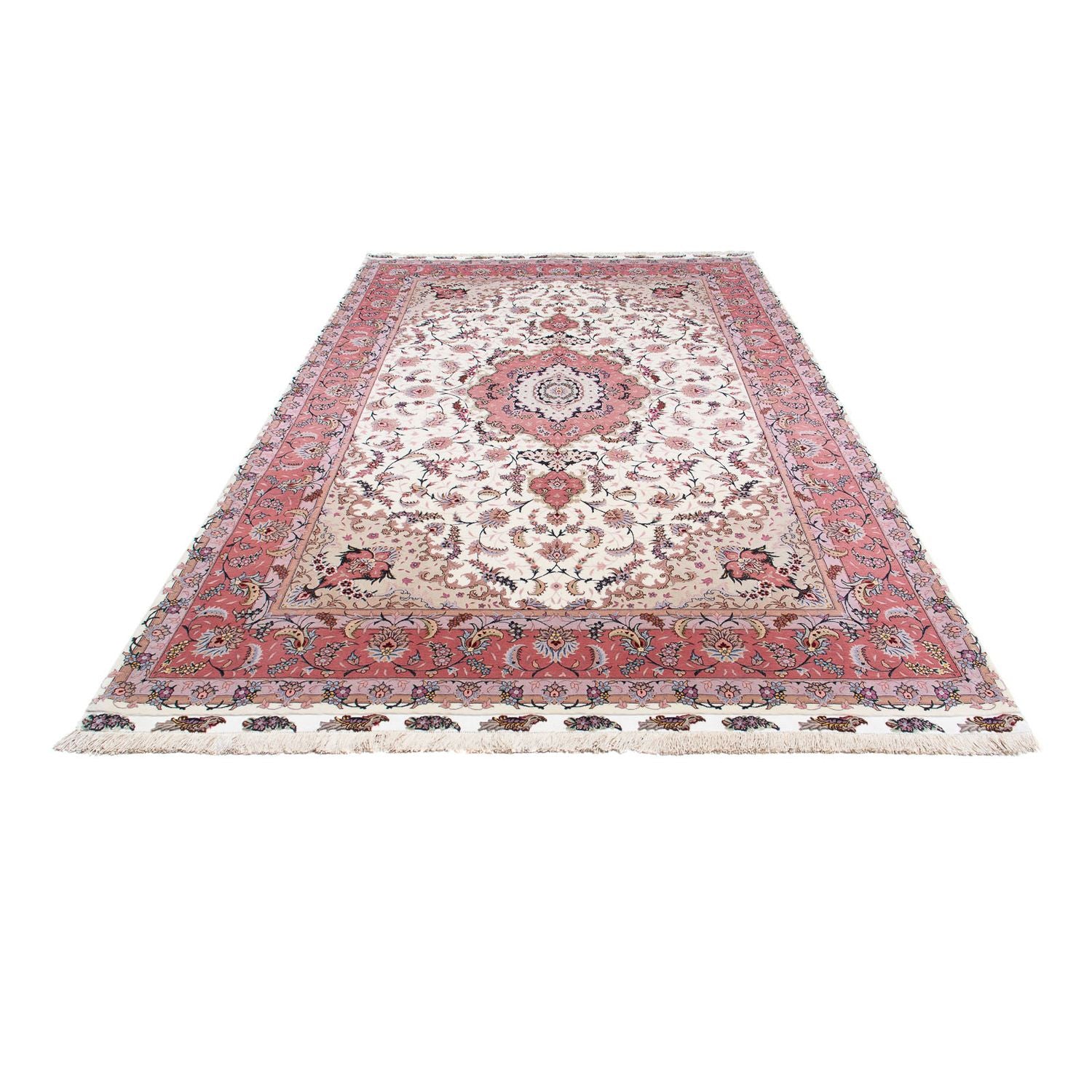 Persisk tæppe - Tabriz - Royal - 320 x 200 cm - beige