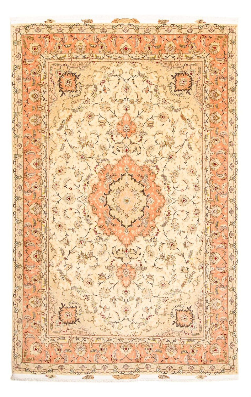 Persisk tæppe - Tabriz - Royal - 302 x 196 cm - beige