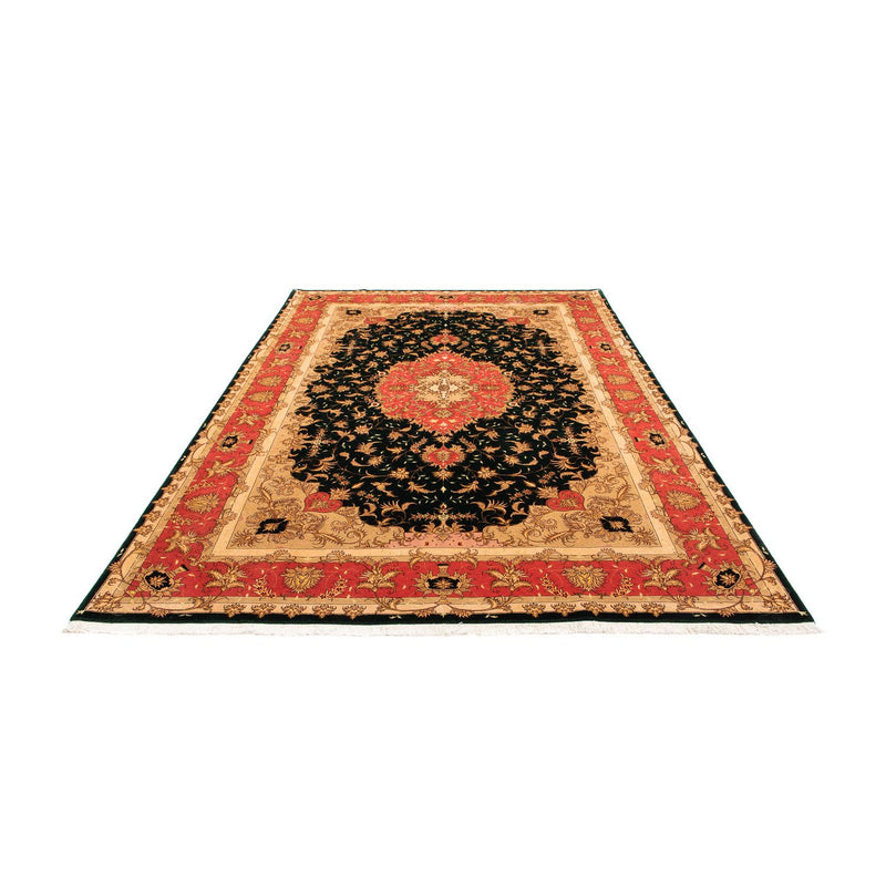 Persisk tæppe - Tabriz - Royal - 300 x 198 cm - mørkeblå