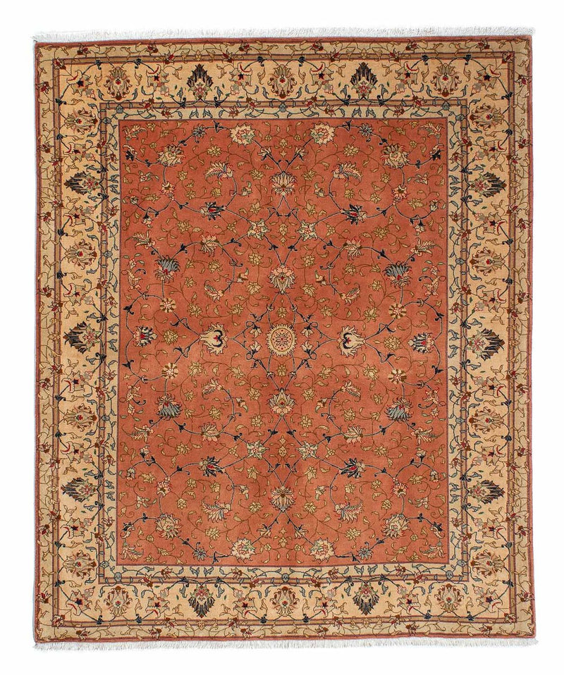 Persisk tæppe - Tabriz - Royal - 193 x 156 cm - rust