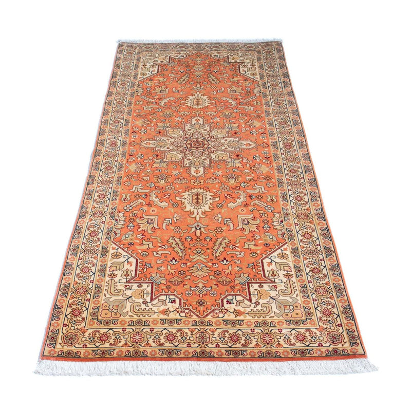 Løber Persisk tæppe - Tabriz - Royal - 216 x 80 cm - rust