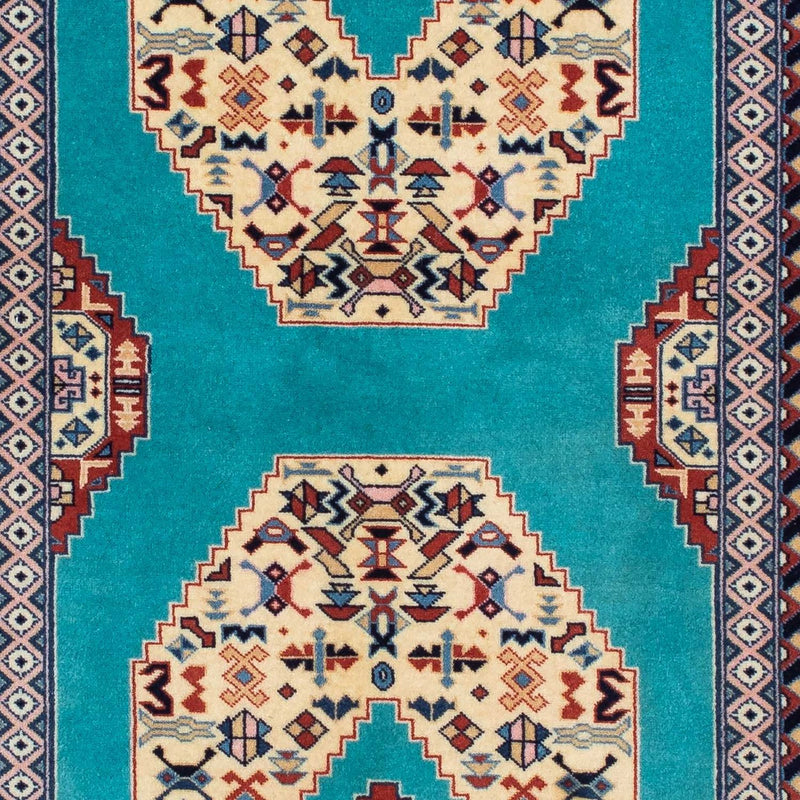 Løber Persisk tæppe - Tabriz - Royal - 175 x 76 cm - blå