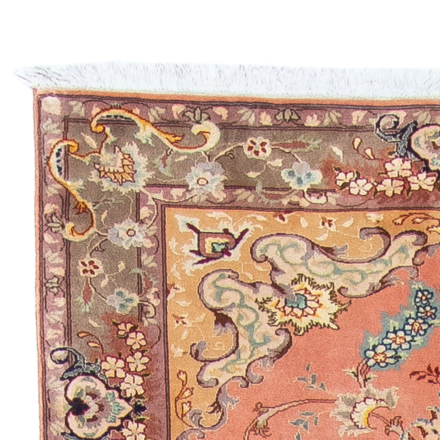 Tabriz - 50 Raj Tæppe 389x93cm - Persisk tæppe