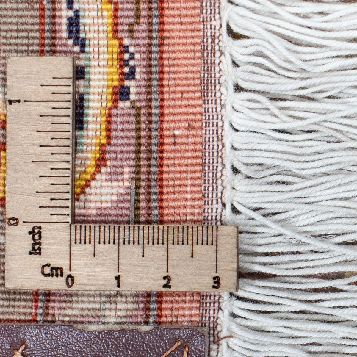 Løber Persisk tæppe - Tabriz - Royal - 389 x 93 cm - lysrød