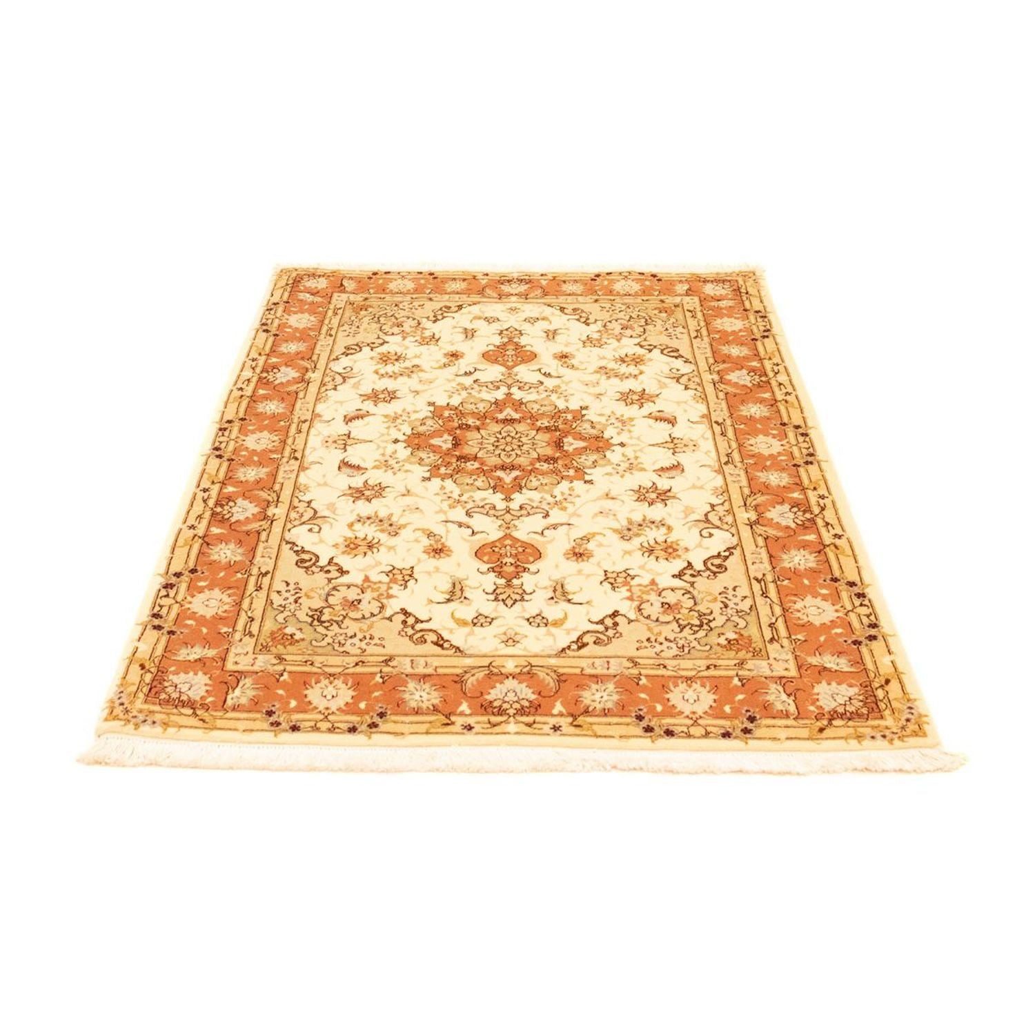 Persisk tæppe - Tabriz - Royal - 154 x 103 cm - beige