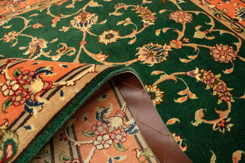 Persisk tæppe - Tabriz - Royal - 148 x 100 cm - grøn
